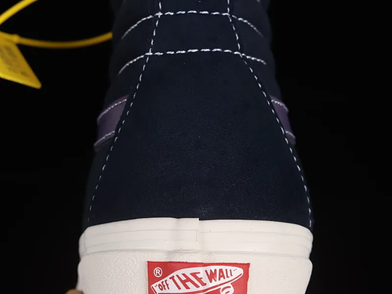 All categories Vans Vans series Vans Hi Vans high-top Vans SK8-Hi Lx Vans official navy blue high-top casual sneakers VN0A4BVB20T